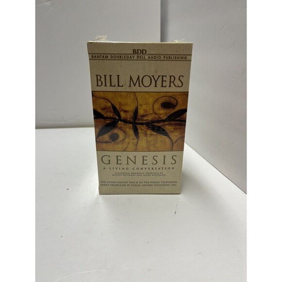 Genesis : A Living Conversation by Bill Moyers (BDD 1996, Audio Cassette) New - Picture 1 of 3
